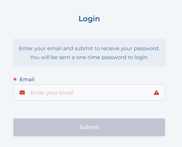 Customer Portal - User flow 1